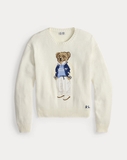 Áo len RALPH LAUREN trắng áo khoác S