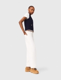 Áo MAJE gile navy cổ bẻ