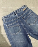 Quần Jean Zimmer Man ống vẩy kèm belt