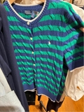 Áo len RALPH LAUREN kẻ cộc tay