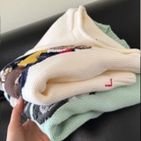 Áo len RALPH LAUREN kem gấu áo trong vàng