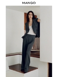 Blazer Mango 3 khuy ghi