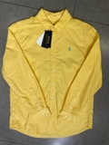 Sơ mi RL cotton oxford vàng