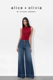 Quần jean ALICE+OLIVIA ống đứng viền ống