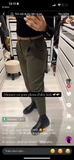 Quần baggy ZARA kèm belt