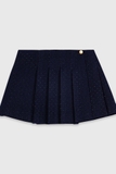 Váy sơ mi MAJE trắng kèm chân váy navy 2in1