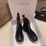 Boot Sandro họa tiết mũi