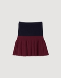 Chân váy SANDRO đỏ navy (có set)