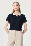Áo polo HAZZY viền cổ đỏ 2 màu