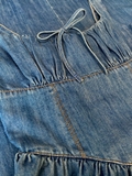 Váy jeans REFORMATION 2 dây