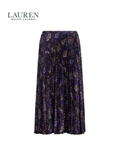 Chân váy RALPH LAUREN midi xếp ly