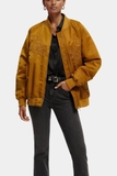 Áo khoác MAX MARA nâu đính cườm