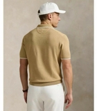 Polo RALPH LAUREN nâu viền trắng