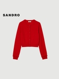 cardigan SANDRO đỏ
