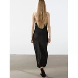 Váy 2 dây MASSIMO DUTTI đen ren ngực