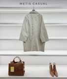 Trendcoat Zara 2 túi trước