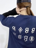 Tshirt NEW ERA logo lưng 4 màu