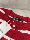 Cardigan RALPH LAUREN kẻ ngang 3 màu