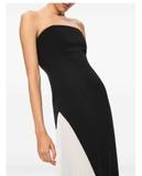 Váy ALICE OLIVIA cúp ngực chân cải trắng