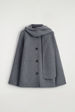 Áo dạ cape COS 2 màu