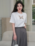 Tshirt Maje bướm đá