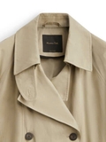 trendcoat MASSIMO DUTTI khaki 2024