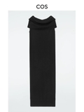 Váy COS trễ vai đen