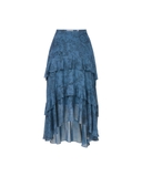 Chân váy VERONICA BEARD xanh xếp tầng