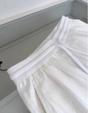 Quần  LORO PIANA linen cạp chun