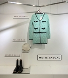 Set len SELF PORTRAIT xanh viền đen