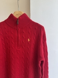 Áo len RALPH LAUREN halfzip cashmere 6 màu