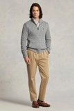 Áo len RALPH LAUREN khóa zip da 7 màu CS