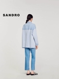 Áo khoác SANDRO logo cải jean