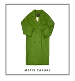 Áo dạ Massimo Dutti xanh