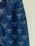 Quần jeans SELF PORTRAIT nơ