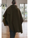 Cape ZARA dạ handmade