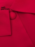 Váy SELF PORTRAIT đỏ lệch vai