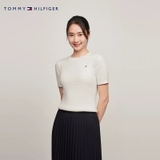 Áo len Tommy cộc tay 4 màu
