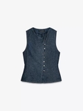 Áo sát nách ZARA jean mỏng