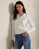 Cardigan RALPH LAUREN cổ bẻ hàng khuy