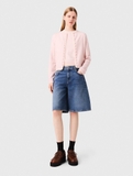Cardigan MAJE hồng đính đá
