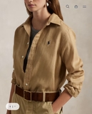 Sơ mi RALPH LAUREN linen 2025