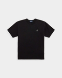 Tshirt RALPH LAUREN trơn logo cotton dày