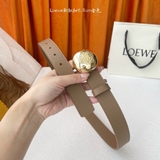 Belt LOEWE mặt logo tròn