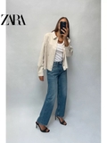 Sơ mi ZARA da lộn
