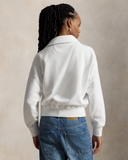 Polo nỉ RALPH LAUREN khóa cổ