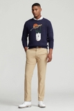 Áo len RALPH LAUREN navy mũ cam