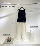 Áo TOTEME sát nách lanh lụa