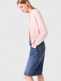 Cardigan MAJE hồng đính đá