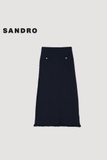 Chân váy SANDRO túi 2 bên